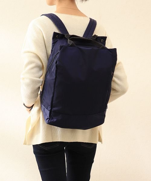 セール メンズ レディース兼用 プレーンデザインの大容量2wayリュックサック トートバッグ ニノン Ninon Magaseek