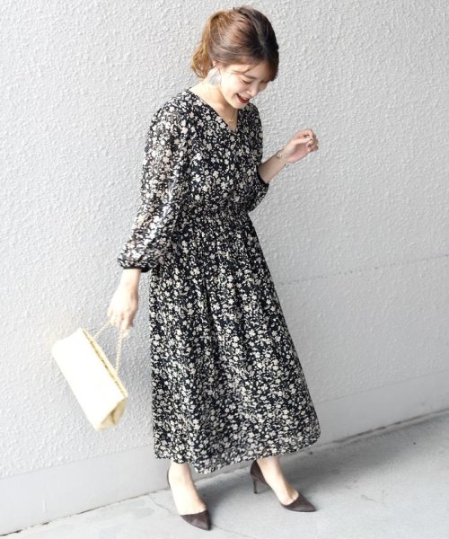 シップス ウィメン Ships Women Little Black フラワープリントvネックロングワンピース パーティー用 Magaseek シップス ウィメン Ships Women Little Black フラワープリントvネックロングワンピース パーティー用 Magaseek