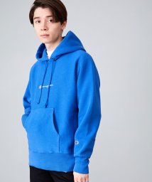 JUNRed(ジュンレッド)/【Champion】リバースウィーブ製品染めパーカー/ブルー（44）