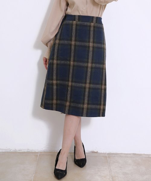 セール 25 Off 超目玉 レディース 秋 冬 韓国ファッションスカート ボトムス 冬物 ハーフ丈 ひざ丈 Aライン ハイウエスト 厚手 ミディアム スカート ハーフ丈スカート ドゥーベル Doux Belle Magaseek