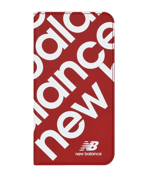 new balance(ニューバランス)/iphoneケース ニューバランス New Balance スリム 手帳型ケース スタンプロゴ レッド iPhone11Pro iphone11pro/レッド
