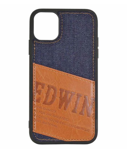 EDWIN(EDWIN)/iphone11 ケース スマホケース エドウイン EDWIN パッチワークデニム 背面ケース iPhone11 ケース iPhoneXR/デニム