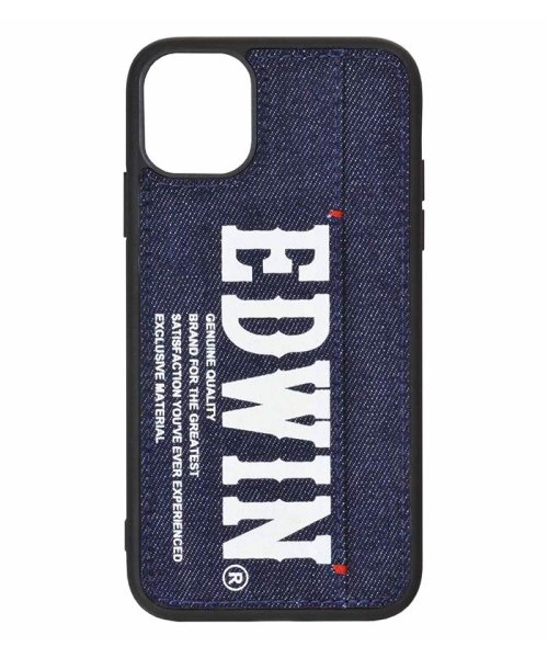 EDWIN(EDWIN)/iphone11 ケース スマホケース エドウイン EDWIN プリントデニム 背面ケース iPhone11 ケース iPhoneXR/デニム