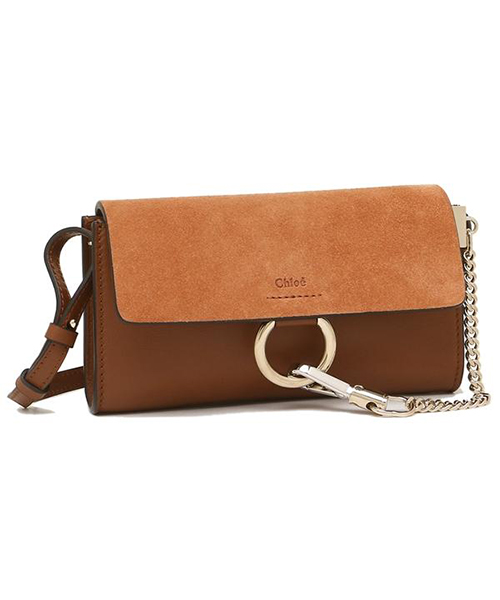 セール】クロエ バッグ CHLOE CHC16WP796H2O 236 FAYE WALLET ON STRAP ...