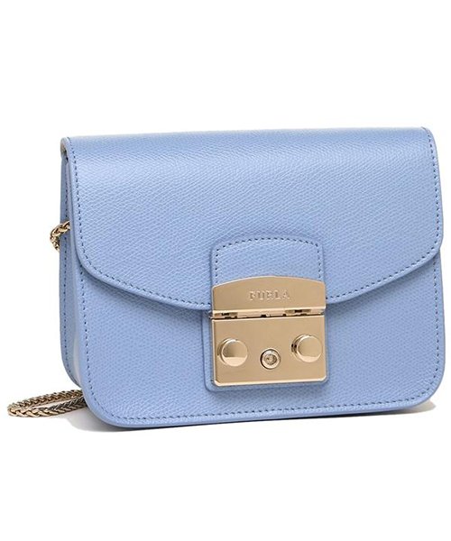 FURLA(フルラ)/フルラ バッグ FURLA 1021855 BGZ7 ARE 987 METROPOLIS MINI CROSSBODY メトロポリス ミニ レディース ショル/ブルー