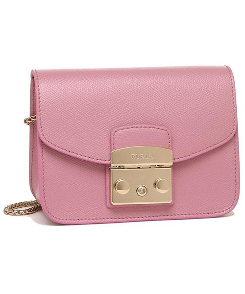 FURLA(フルラ)/フルラ バッグ FURLA 1021982 BGZ7 ARE 456 METROPOLIS MINI CROSSBODY メトロポリス ミニ レディース ショル/MALVA