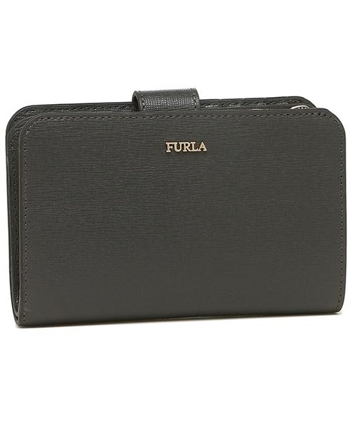 FURLA(フルラ)/フルラ 財布 FURLA 1034258 PR85 B30 G1R BABYLON M ZIP AROUND バビロン レディース 二つ折り財布 無地 ASFA/グレー