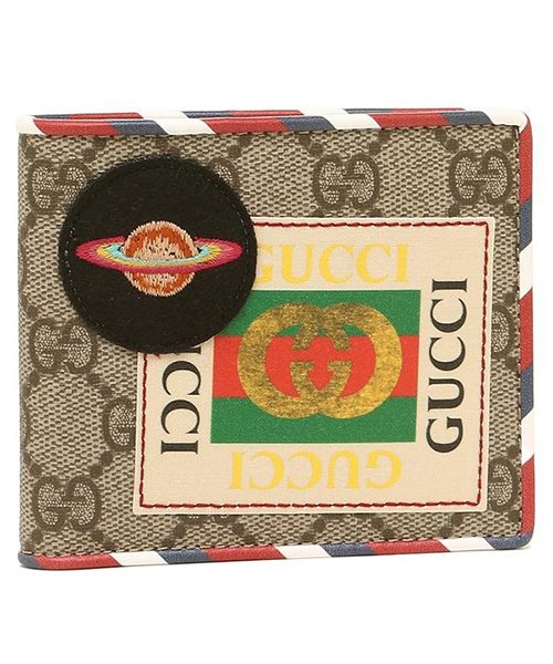 グッチ 財布 Gucci K9gqt 89 Gucci Courrier Ggスプリーム Ufo メンズ 二つ折り財布 B E N Ac M グッチ Gucci Magaseek