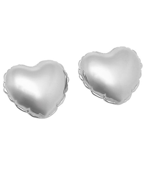  Marc Jacobs(マークジェイコブス)/マークジェイコブス ピアス アクセサリー MARC JACOBS M0015264 THE BALLON HEART STUDS ザバルーンハートスタッズ レデ/シルバー