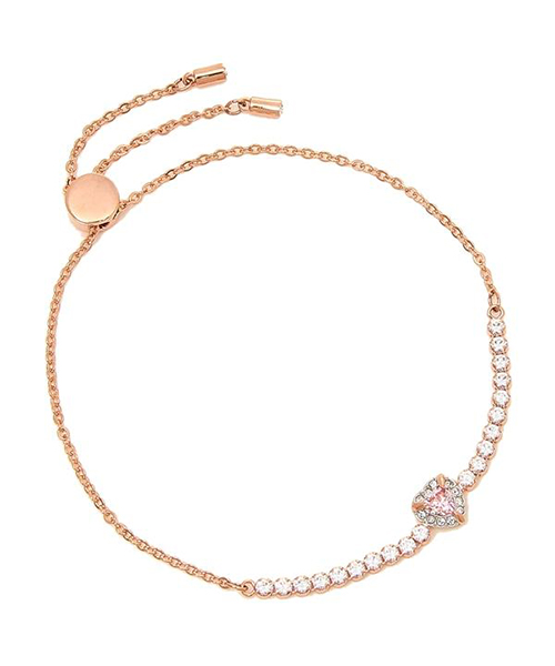 【お値下げ】【美品】SWAROVSKI スワロフスキーハートONE ブレスレット