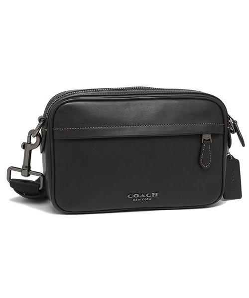 COACH(コーチ)/コーチ バッグ アウトレット COACH F39946 QBBK グラハムクロスボディー メンズ ショルダーバッグ/ブラック