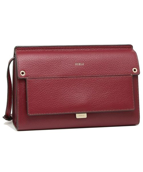 FURLA(フルラ)/フルラ バッグ FURLA 1000156 BNF0 AVH CGQ LIKE S CROSSBODY ライク ショルダー長財布 お財布ポシェット レディース /レッド