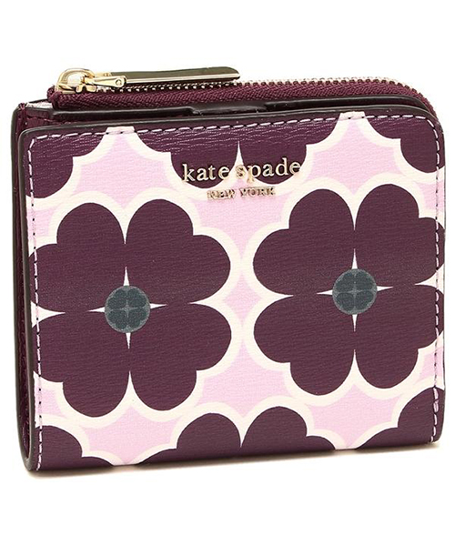 ケイトスペード 財布 KATE SPADE PWRU7345 528 SYLVIA GRAPHIC CLOVER