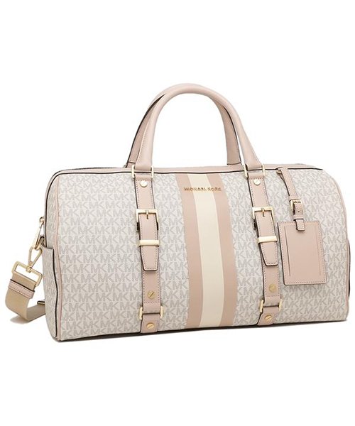 マイケルコース ボストンバッグ レディース Michael Kors 30f9g07u3b 173 ホワイト ピンク マイケルコース Michael Michael Kors Magaseek