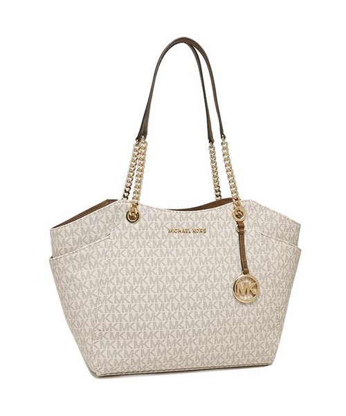 MICHAEL KORS(マイケルコース)/マイケルコース トートバッグ アウトレット レディース MICHAEL KORS 35F8GTVE7B VANILLA ホワイト/ホワイト