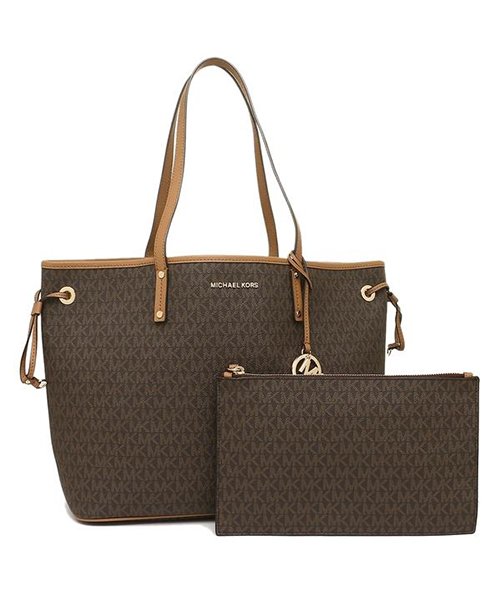 MICHAEL KORS(マイケルコース)/マイケルコース バッグ アウトレット MICHAEL KORS 35F8GTVT9V BRN/ACORN レディース トートバッグ 茶色/ブラウン