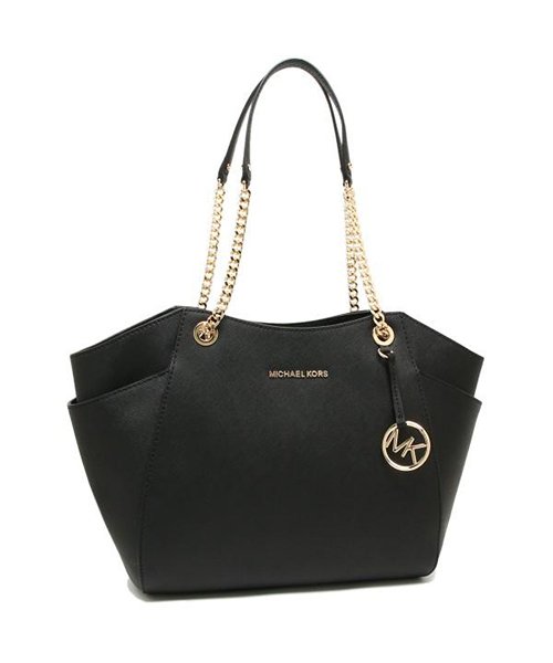 MICHAEL KORS(マイケルコース)/マイケルマイケルコース バッグ アウトレット MICHAEL MICHAEL KORS 35T5GTVT3L BLACK トートバッグ ブラック/ブラック