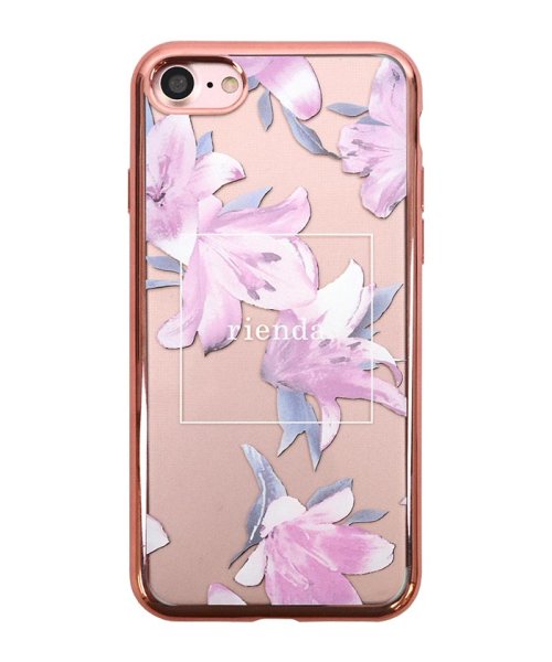 セール Iphone Se3 ケース リエンダ Rienda メッキクリアケース エレガントフラワー Iphone Se2 ケース Iphone8 ケース エムファクトリー Mーfactory Magaseek