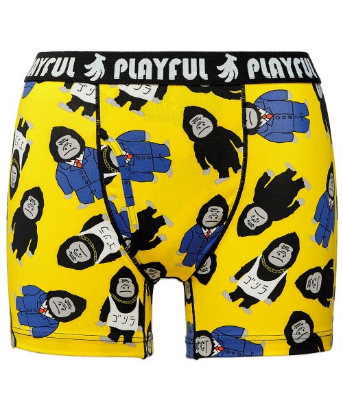 クーポン セール 10 Off メンズ ボクサーパンツ ゴリラ柄 ボクサーショーツ 下着 男性下着 男性用パンツ ボクサーブリーフ 男性用下着 ショーツ プレゼント 彼氏 メンズショーツ パン エメフィール Aimerfeel Magaseek