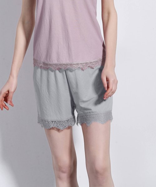 セール レースショートパンツ ルームショートパンツ ペチパンツ