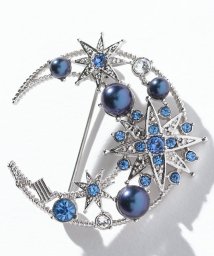 LANVIN en Bleu(JEWELRY)(ランバン　オン　ブルー（ジュエリー）)/セサンパ ムーンシルエットブローチ/ブルー2