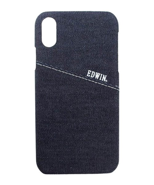 EDWIN(EDWIN)/iphoneケース スマホケース エドウイン EDWIN ALLデニム インディゴ iPhoneXR iphonexr/インディゴ