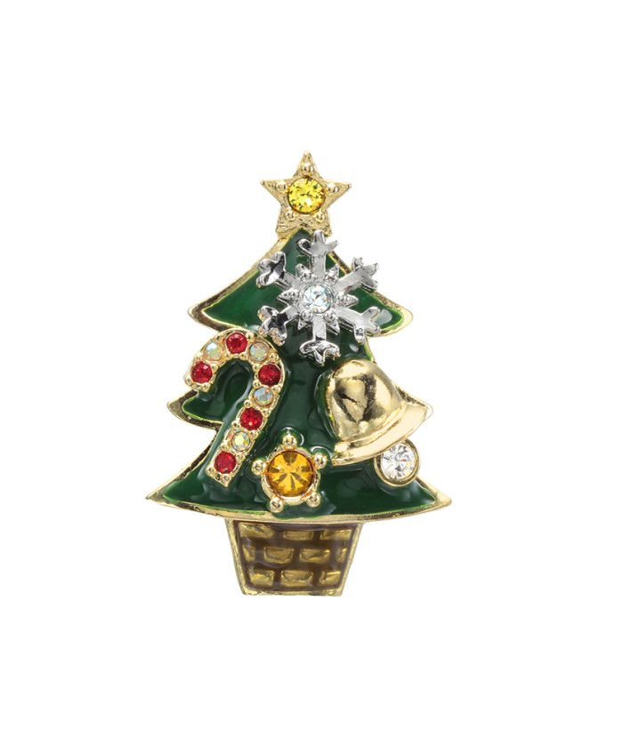 クリスマスツリー ブローチ 502774746 プラス ヴァンドーム Plus Vendome Magaseek