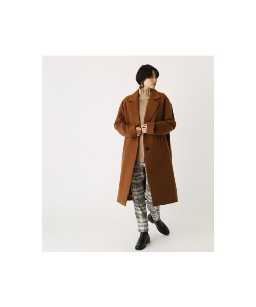 AZUL by moussy(アズールバイマウジー)/OVER LOOSE CHESTER COAT/BRN