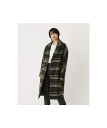 AZUL by moussy(アズールバイマウジー)/OVER LOOSE CHESTER COAT/柄GRN5