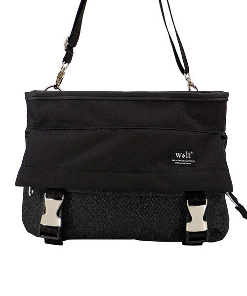 ショルダーバッグ レディース メンズ W Lt ウォルト 斜めがけ ショルダーバッグ スマホポシェット ミニショルダーバッグ 小さめ ナイロン 斜めがけバッグ ビークローバー lover Magaseek