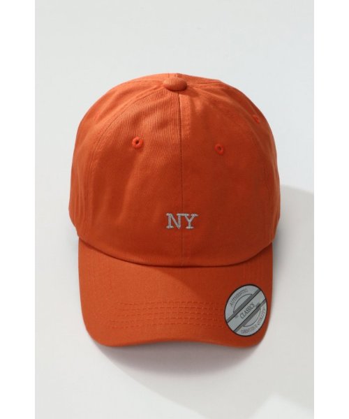 ikka(イッカ)/NY ツイルロー ローCAP/オレンジ系1