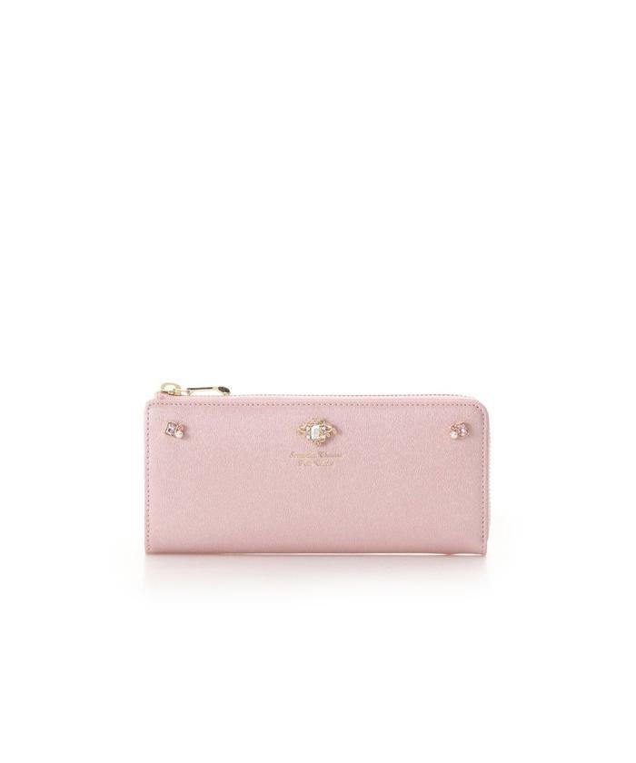 ヴィンテージデコレーション ラウンドジップ長財布 サマンサタバサプチチョイス Samantha Thavasa Petit Choice Magaseek