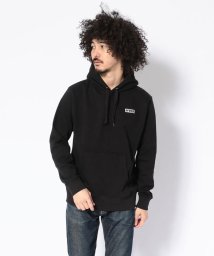 AVIREX(AVIREX)/【WEB限定】スモールボックスロゴ プルオーバー パーカー/ SMALL BOX LOGO PULL OVER PARKA/BLACK