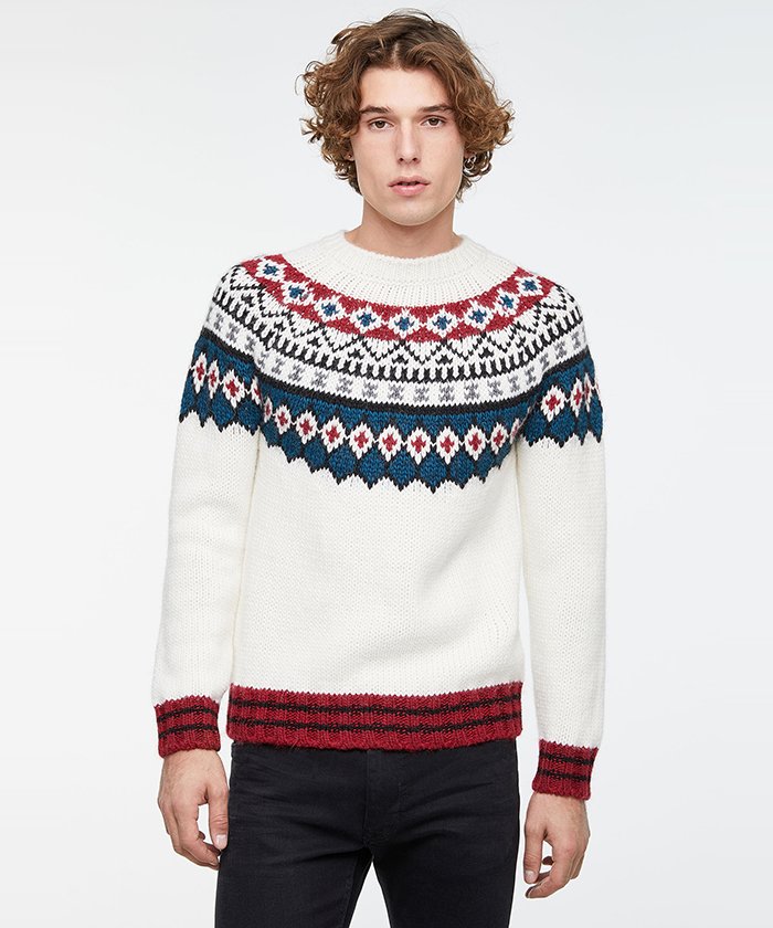 セール フェアアイル柄ニット セーター 502777706 シスレー