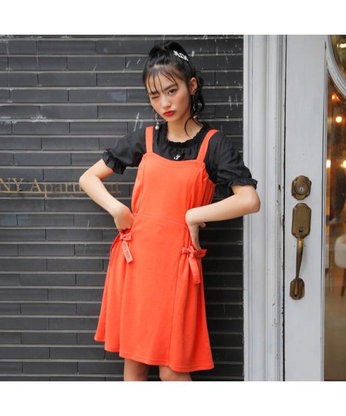 セール ワンピース シースルートップスセット アルジー Algy Magaseek