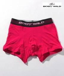 MARUKAWA(マルカワ)/【BODY WILD】ボディーワイルド オーガニックコットンボクサーパンツ(前とじ)/レッド