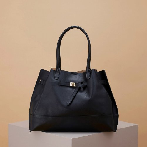 【TREASURE TOPKAPI】トレジャー トプカピ シュリンクレザー ベルトデザイン レディース A4 トートバッグ 