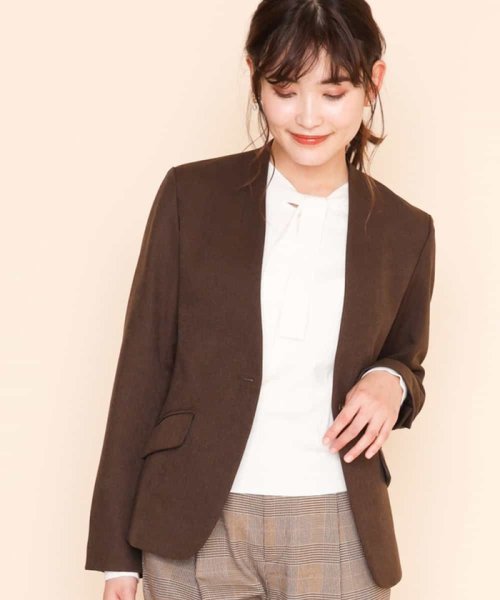 セール 40 Off セットアップアイテム ブラウン ｖネックジャケット アー ヴェ ヴェ A V V Magaseek