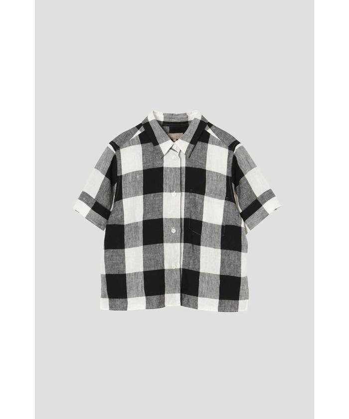 Large Check Linen マーガレット ハウエル Margaret Howell Magaseek