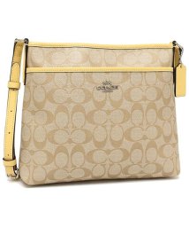 COACH(コーチ)/コーチ バッグ アウトレット COACH F29210 シグネチャー キャンバス クロスボディ レディース ショルダーバッグ/ライトイエロー 