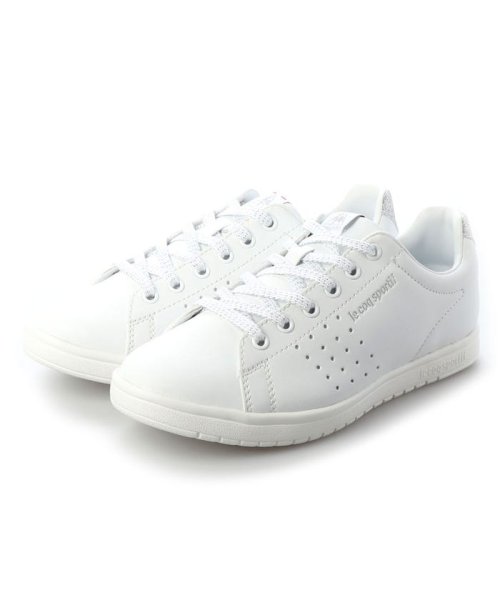 ルコックスポルティフ Le Coq Sportif La Alma レディーススニーカー 超軽量 Laアルマ Ql3ojc65wg ホワイト グレー 502812910 ルコックスポルティフ Le Coq Sportif Magaseek