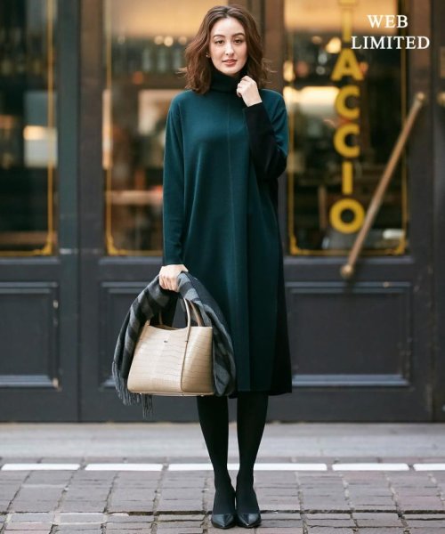 19冬のweb限定 ハイネック ニットワンピース レディースファッション 阪急百貨店公式通販 Hankyu Fashion 19冬のweb限定 ハイネック ニットワンピース レディースファッション 阪急百貨店公式通販 Hankyu Fashion