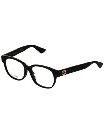 GUCCI(グッチ)/GUCCI メガネ　伊達メガネ GG0040OA アジアンフィット レクタングル/スクエア/ブラック