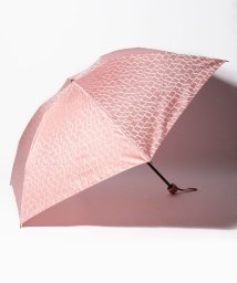 LANVIN Collection(umbrella)(ランバンコレクション（傘）)/LANVIN COLLECTION(ランバン コレクション)婦人ミニ傘 先染ロゴジャガード/ピンク
