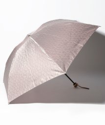 LANVIN Collection(umbrella)(ランバンコレクション（傘）)/LANVIN COLLECTION(ランバン コレクション)婦人ミニ傘 先染ロゴジャガード/ピンク系