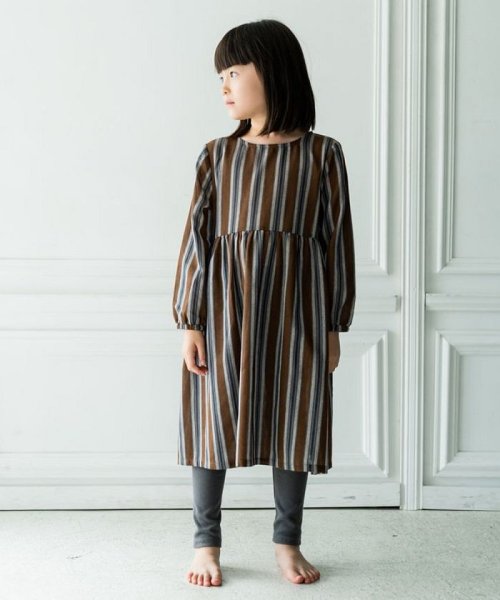 ストライプナチュラルワンピース リジェール Riziere Magaseek