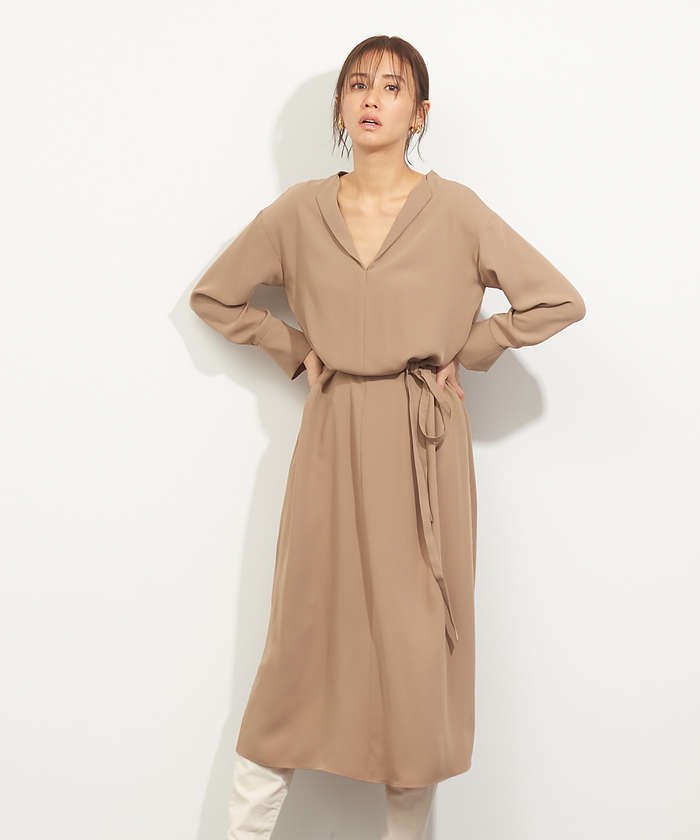 セール オープンカラーワンピース ルージュヴィフラクレ Rouge Vif La Cle Magaseek