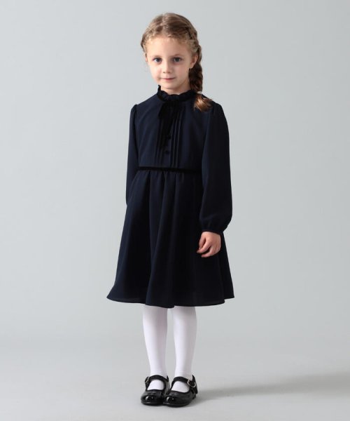 こどもビームス ジョーゼット ワンピース 115 130cm こどもビームス こどもビームス Magaseek
