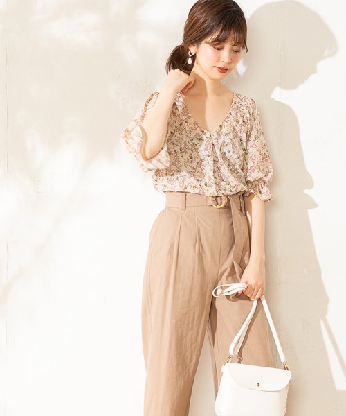 セール Natural Couture プチプラキャンディスリーブブラウス ナイスクラップ アウトレット Nice Claup Outlet Magaseek