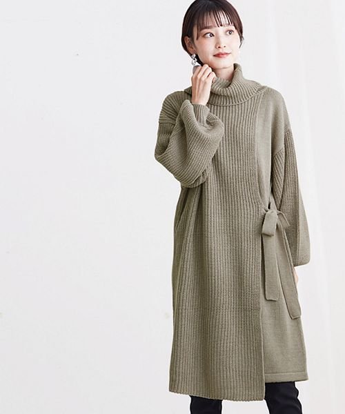 セール カシュクールサイドリボンニットワンピ 502819556 Happy急便 By Verita Jp Happy Exp Magaseek